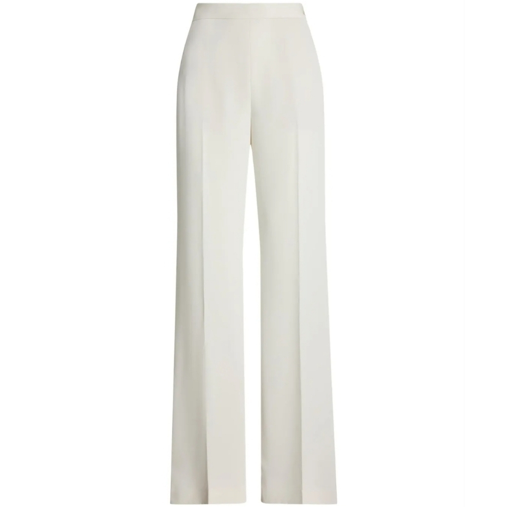 Lauren Ralph Lauren Professional Butter Yellow Wide Leg Pants Size 10
